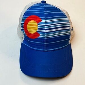 Boco Gear Colorado Flag Trucker Baseball Cap One Size Fits Most Colorado Graphic